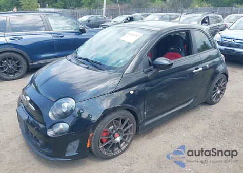 2016 Fiat 500 Abarth from USA, damaged, VIN 3C3CFFFH5GT170500